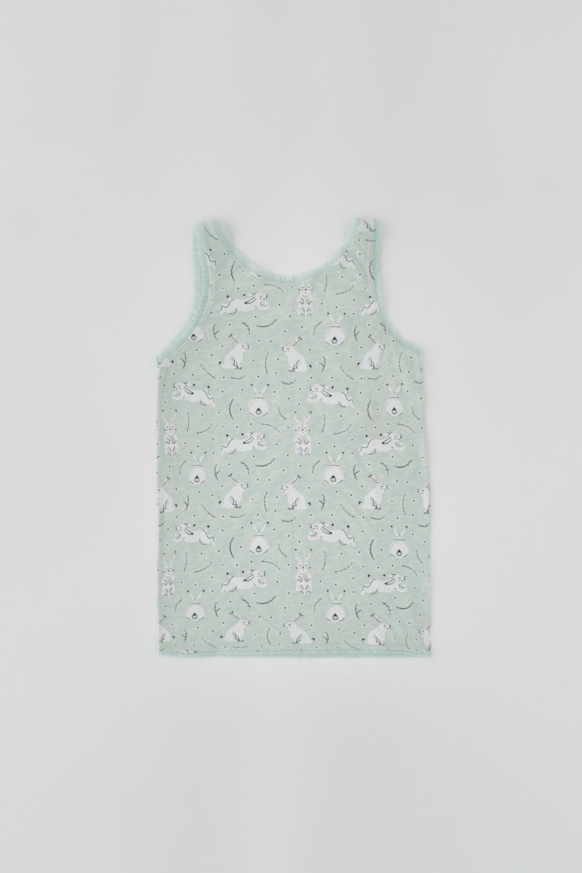 GREEN MELANGE TANKTOP