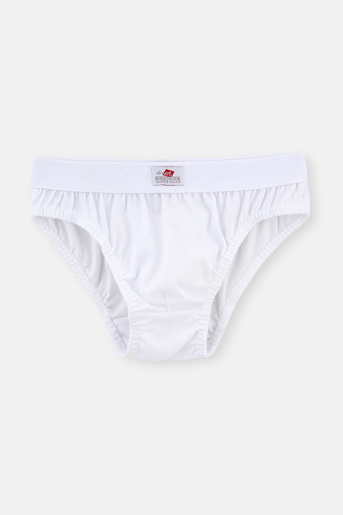 Beyaz Erkek Çocuk Pamuklu 3'lü Slip