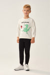 WHITE SWEATSHIRT