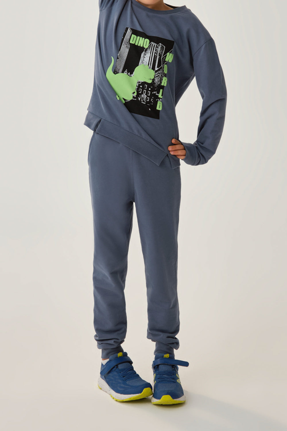BLUE TRACKSUIT