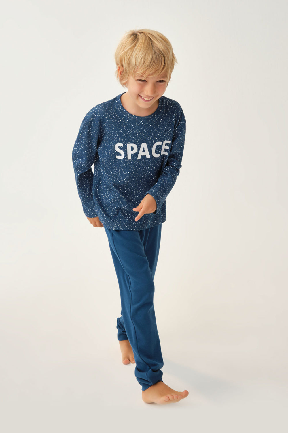 NAVY PYJAMA SET