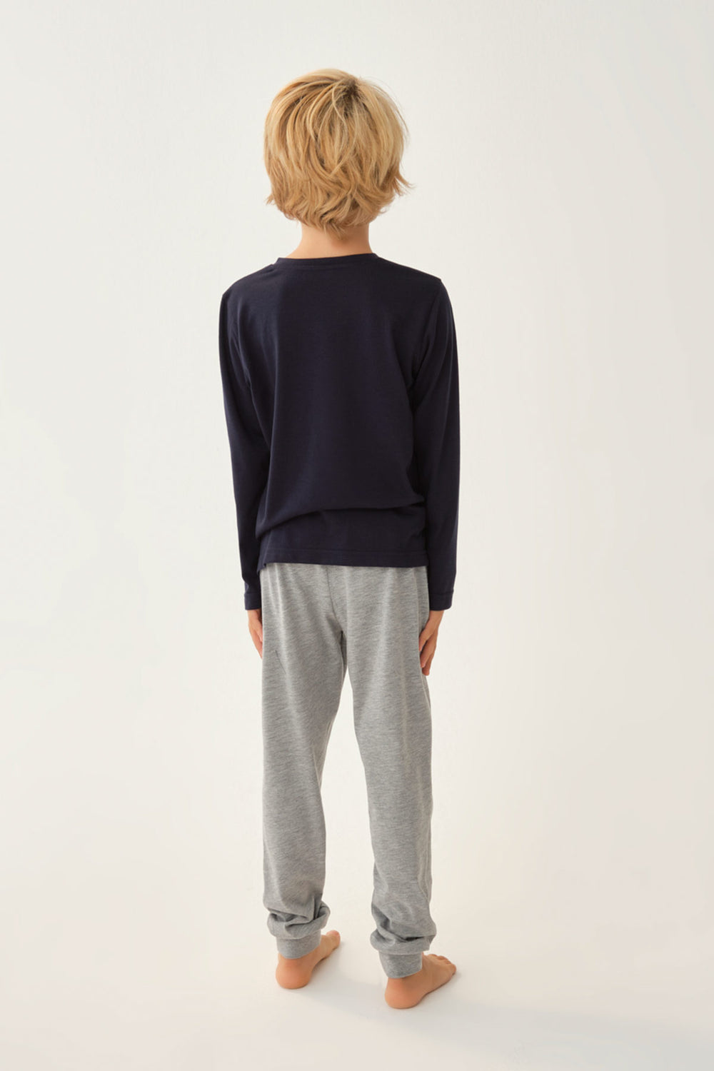 NAVY PYJAMA SET