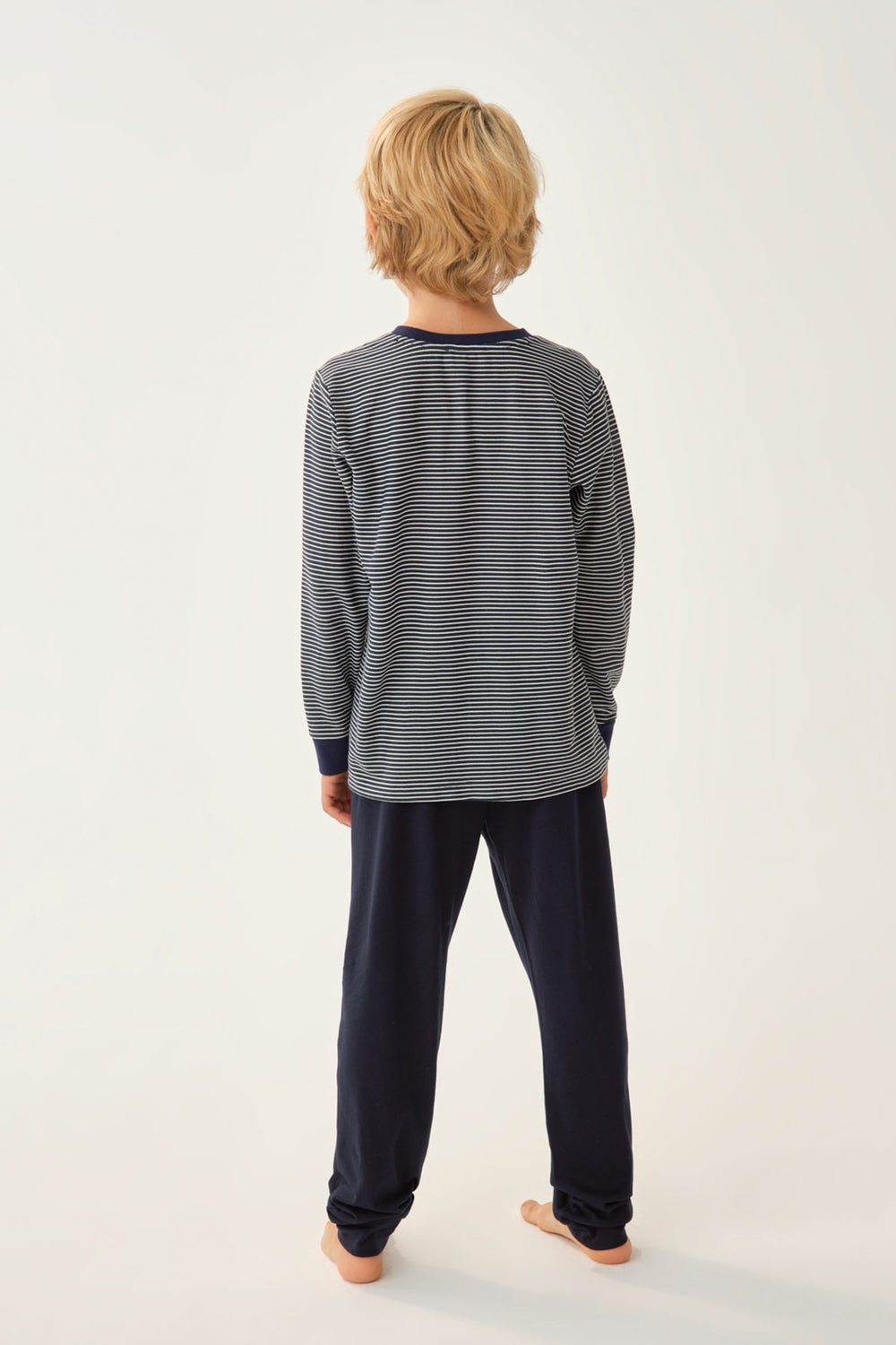 NAVY PYJAMA SET