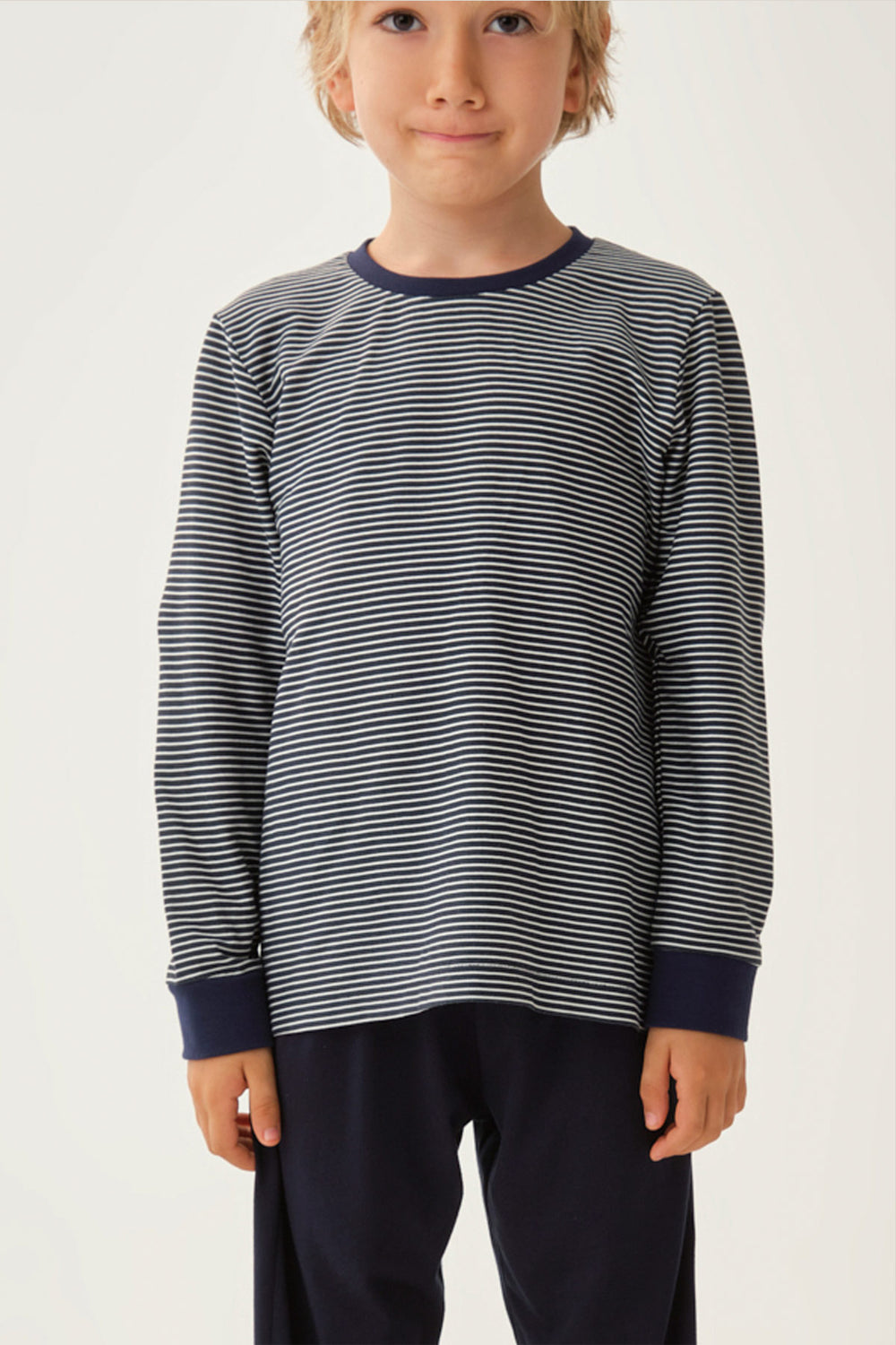 NAVY PYJAMA SET