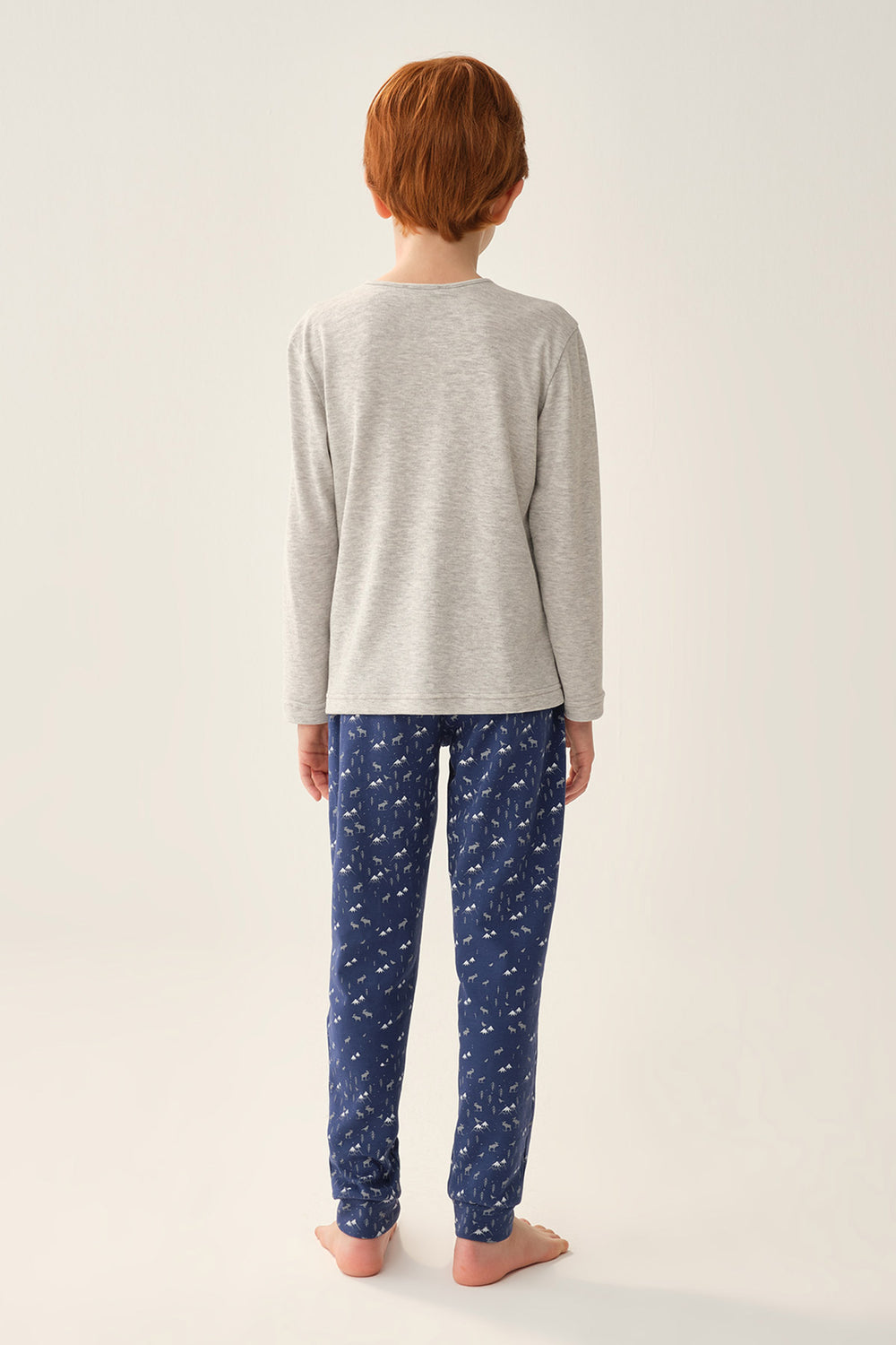 GREY PYJAMA SET