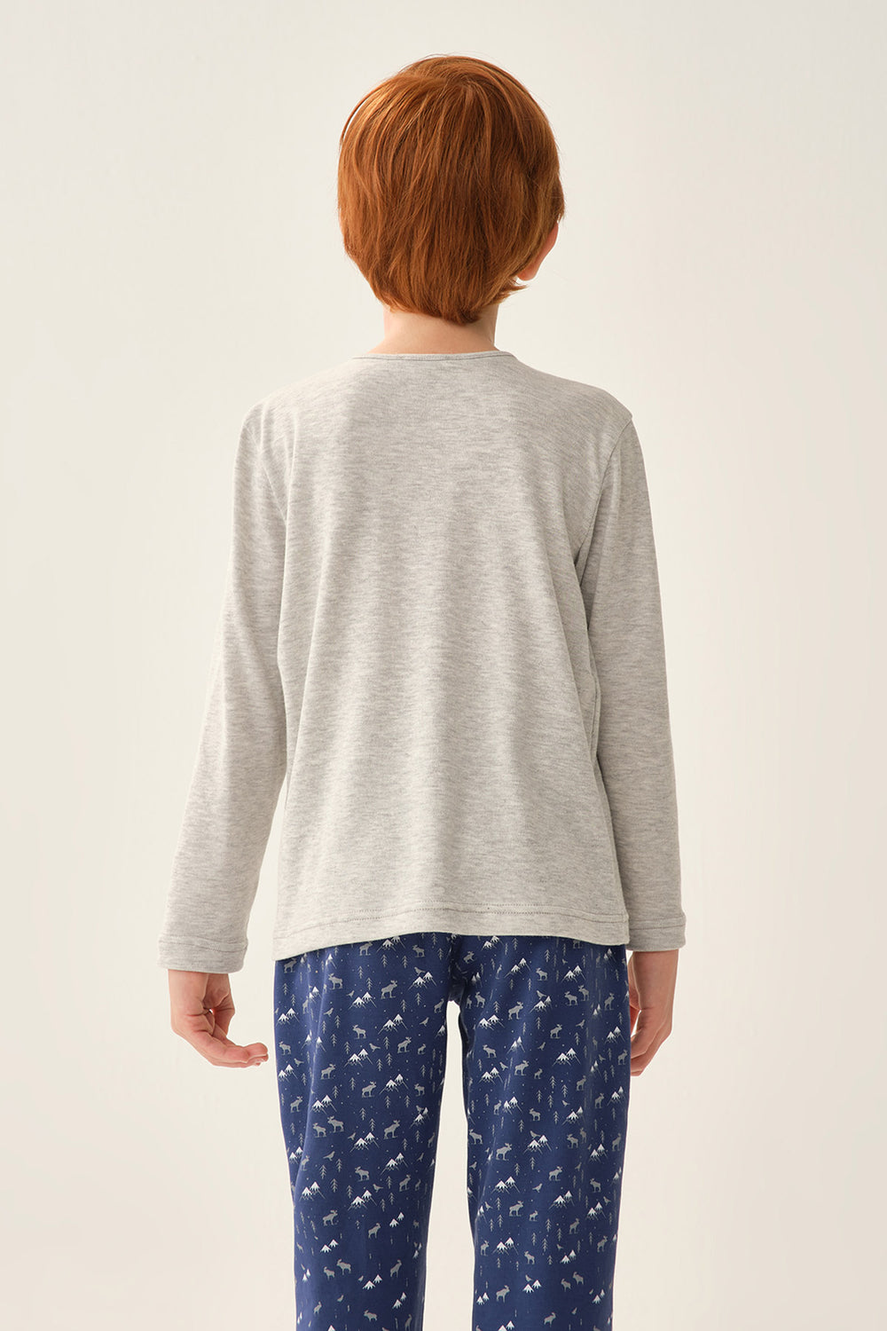 GREY PYJAMA SET