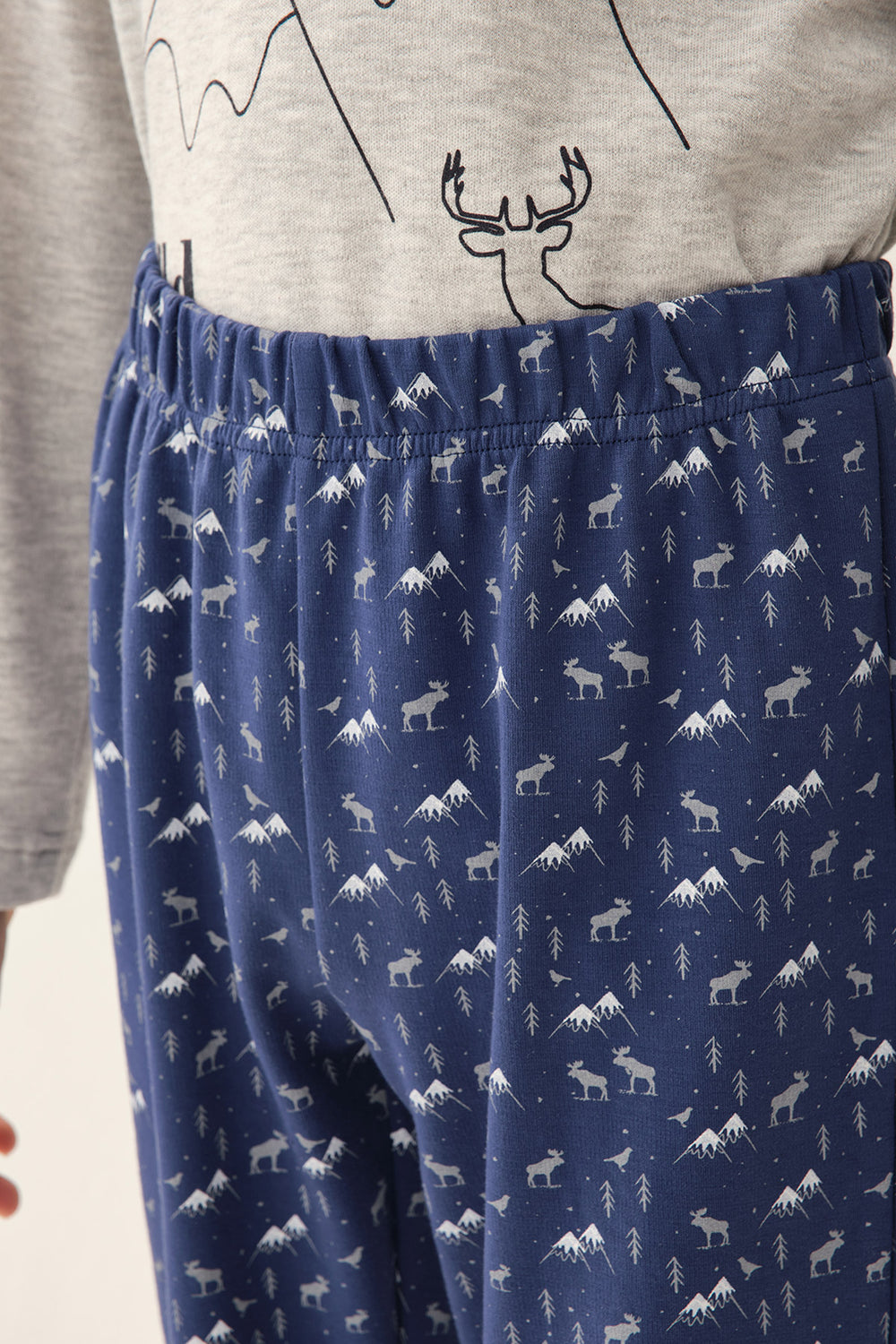GREY PYJAMA SET