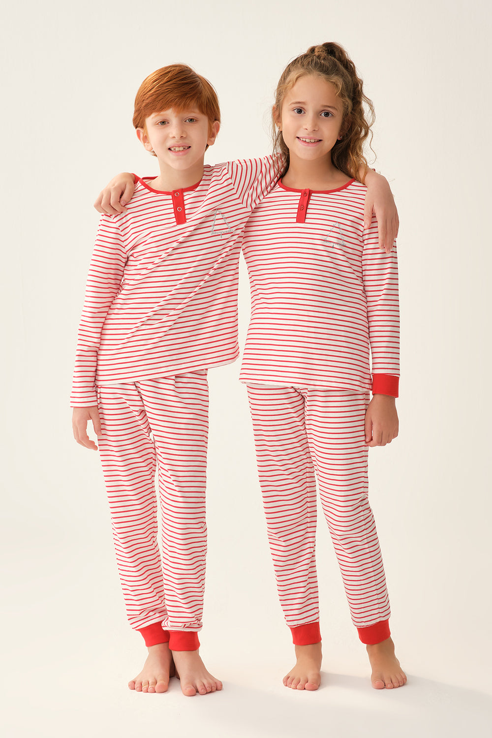 RED PYJAMA SET