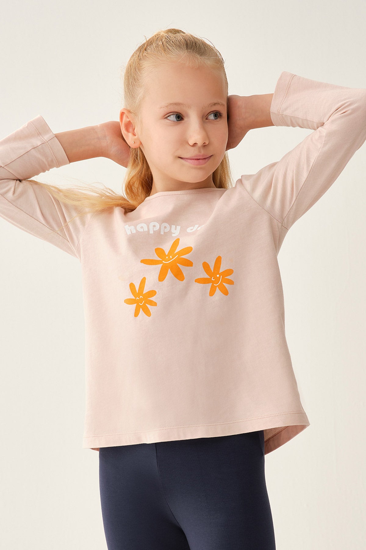 PINK  T-SHIRT LONG SLEEVE