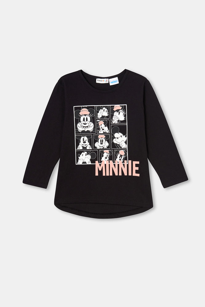 BLACK  T-SHIRT LONG SLEEVE