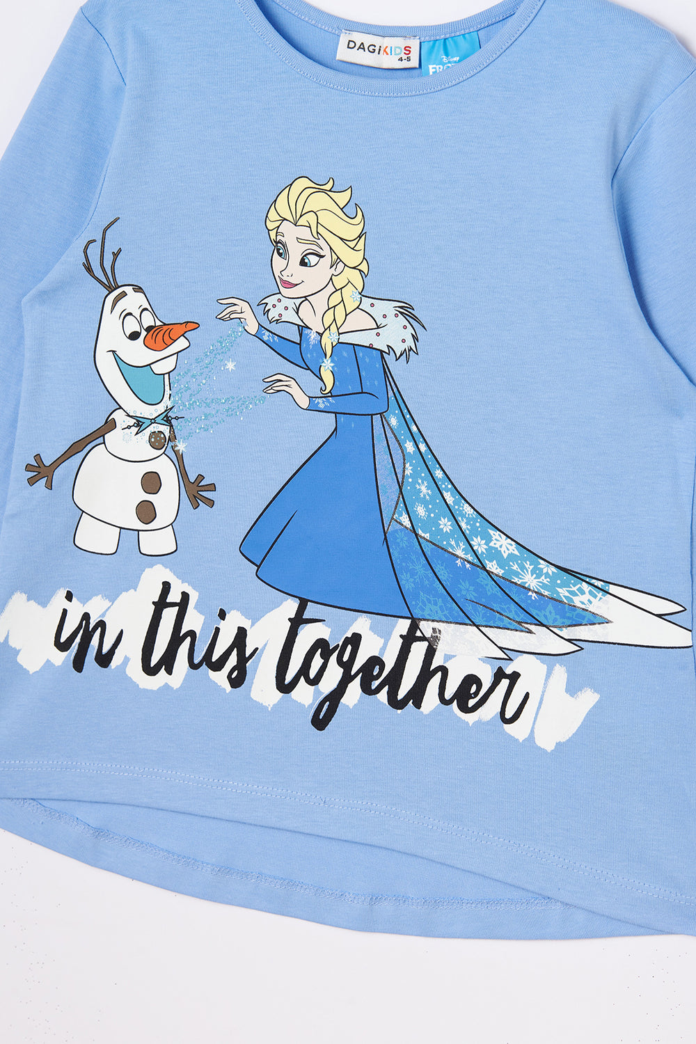 BLUE  T-SHIRT LONG SLEEVE