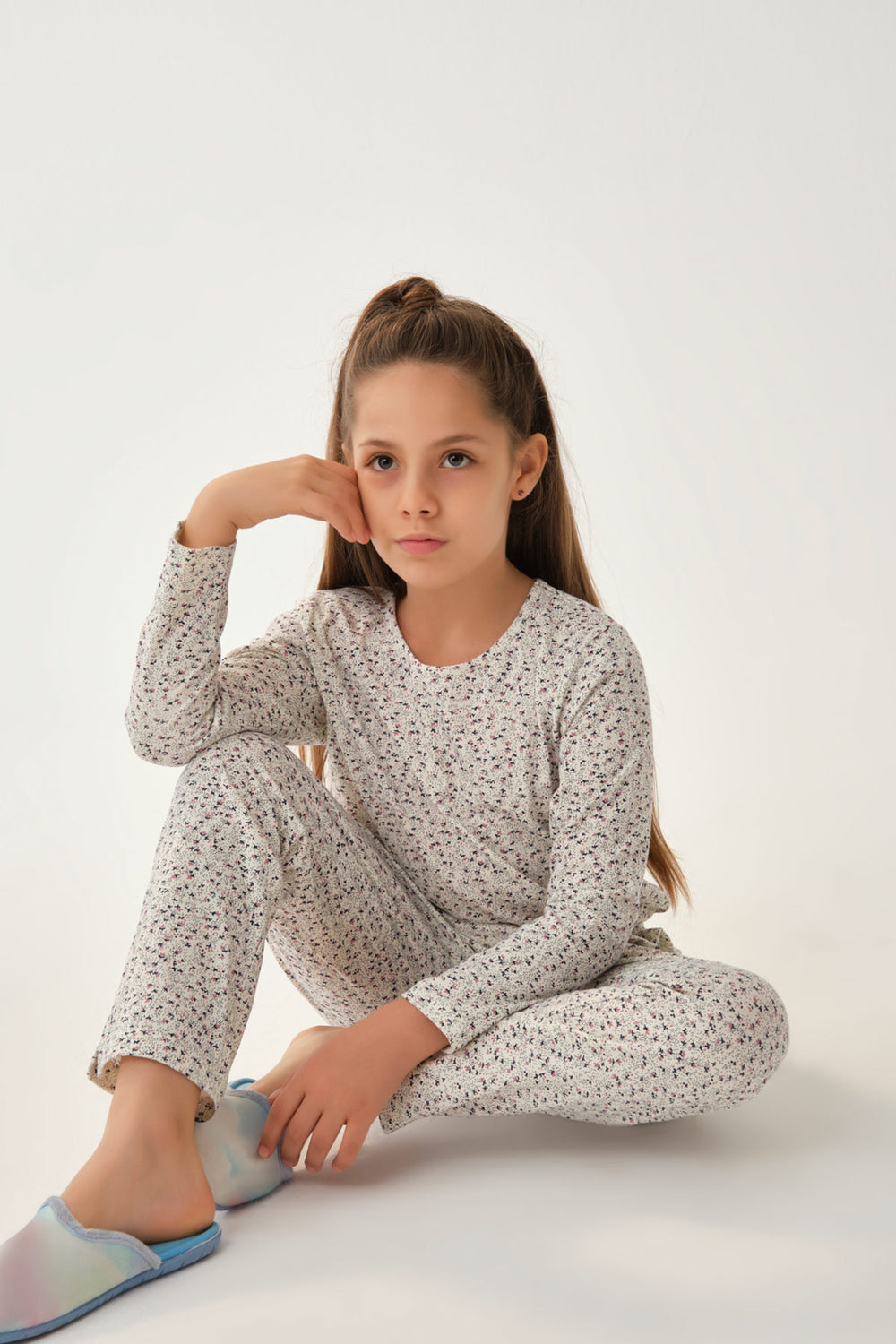 WHITE PYJAMA SET