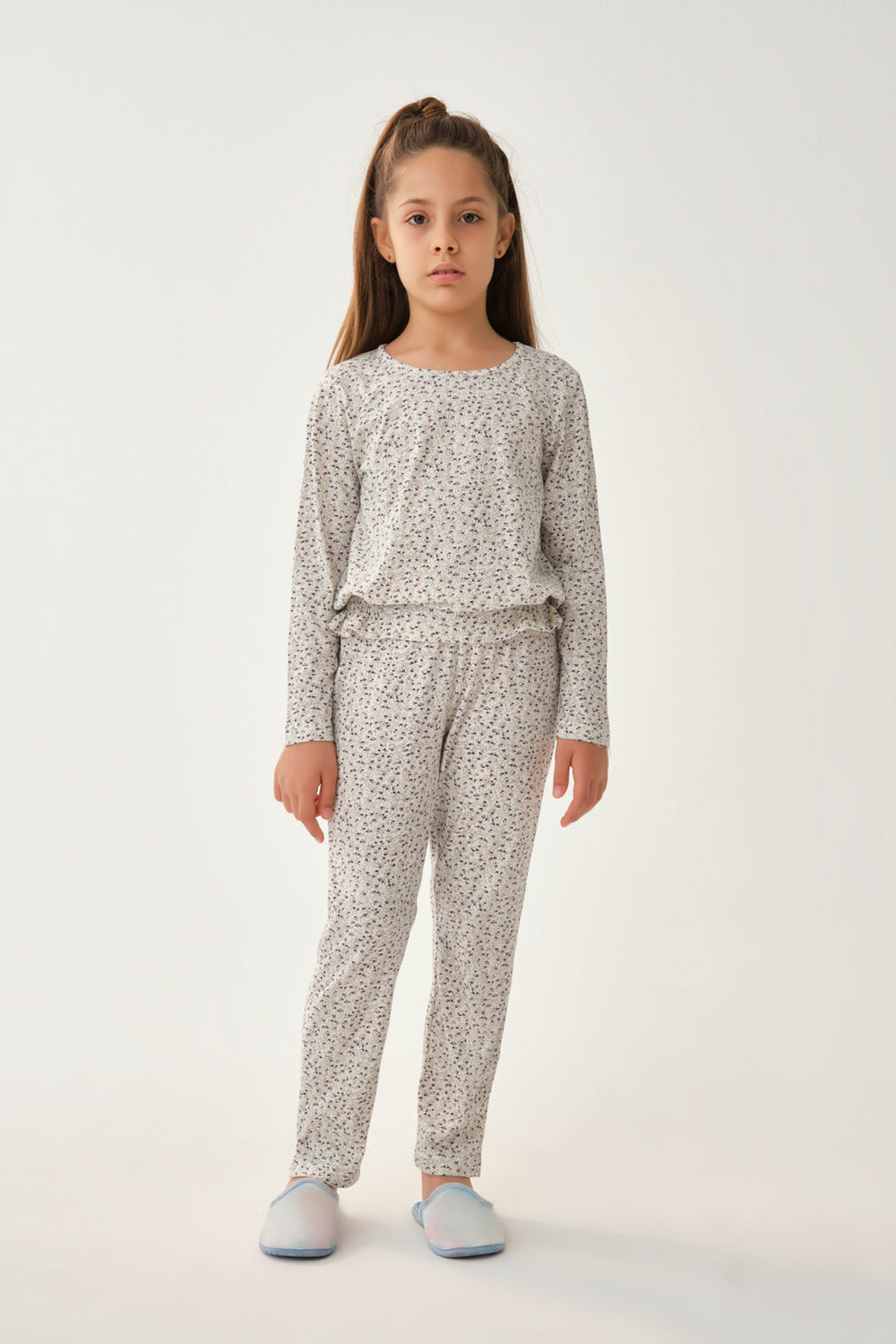 WHITE PYJAMA SET