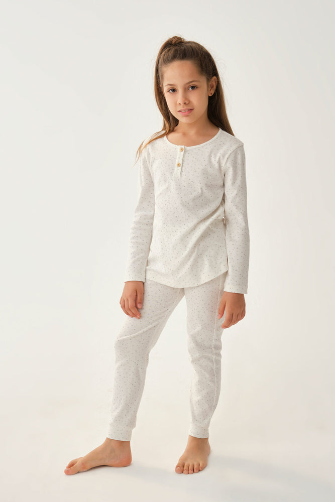 WHITE PYJAMA SET