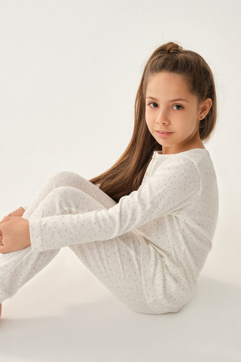 WHITE PYJAMA SET