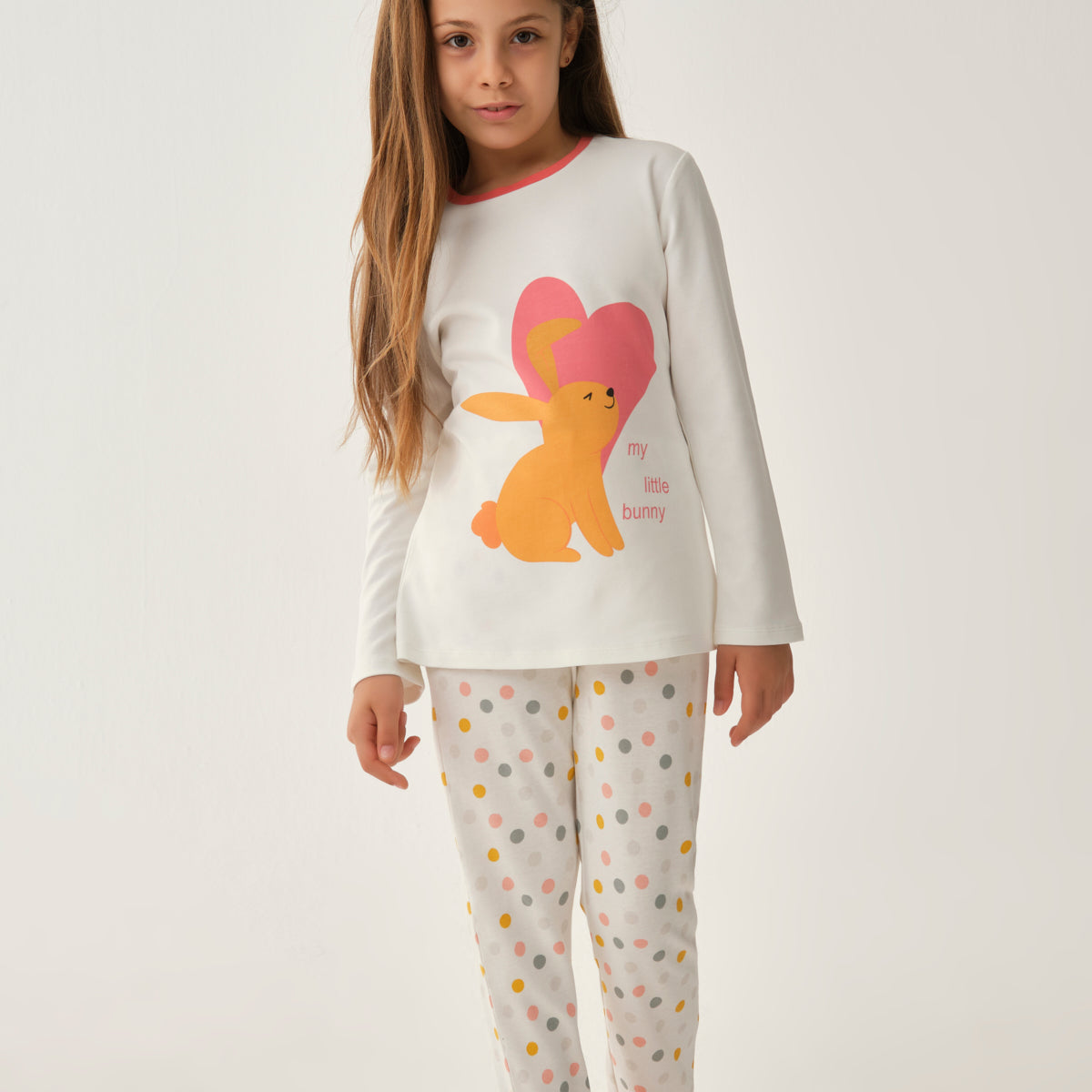 WHITE PYJAMA SET 21WG17033GB_BY | Dagi