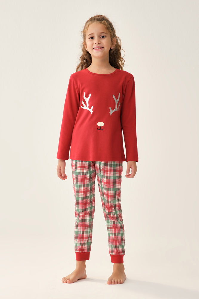 RED PYJAMA SET