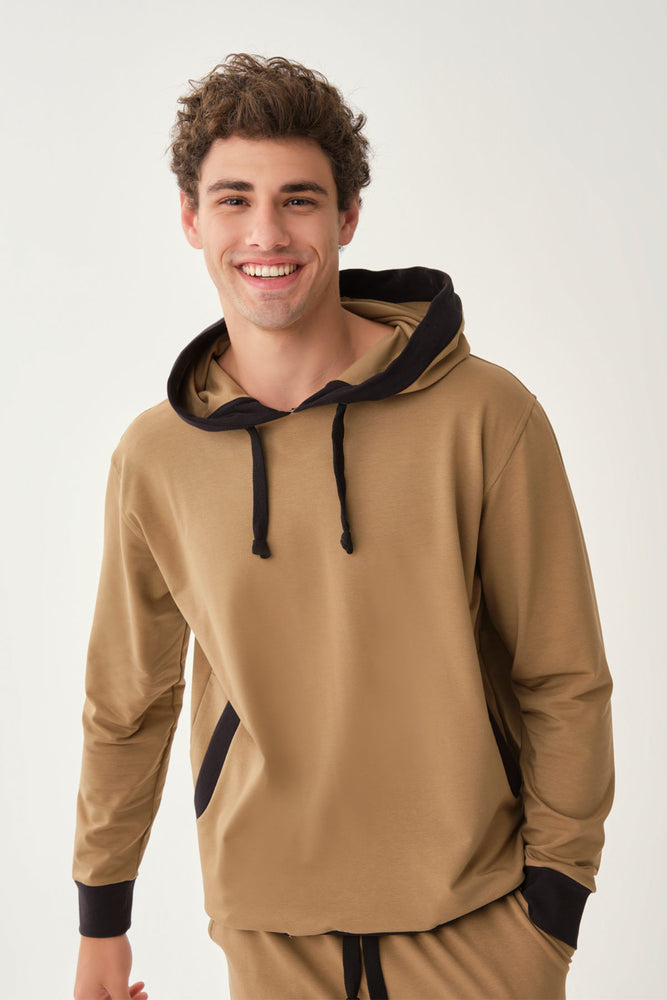 LIGHT BROWN SWEATSHIRT