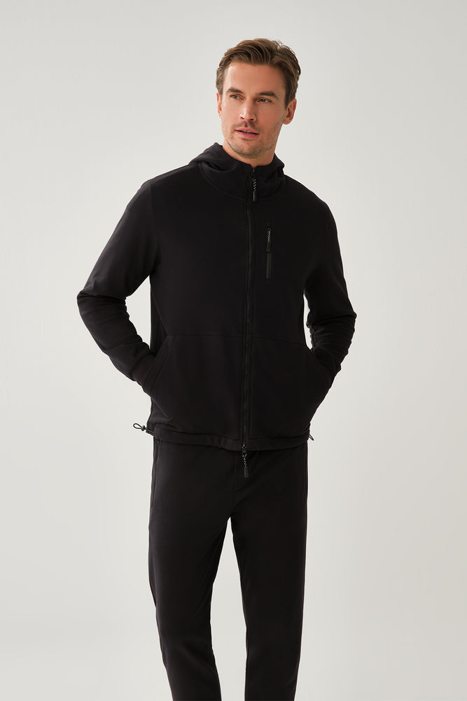 BLACK SWEATSHIRT