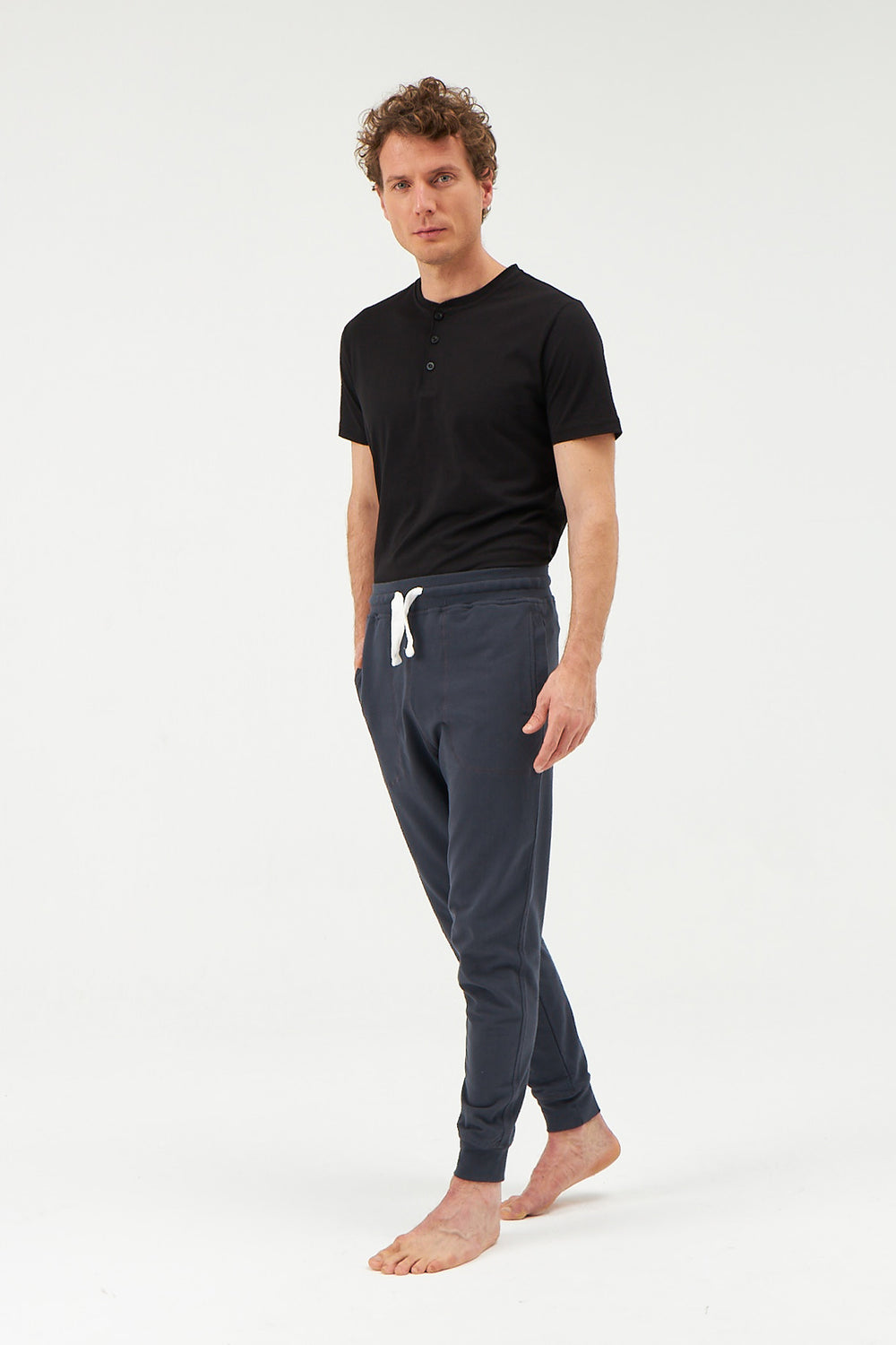 NAVY TRACKSUIT BOTTOM