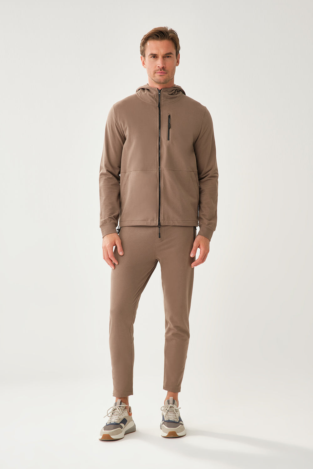 BROWN TRACKSUIT BOTTOM