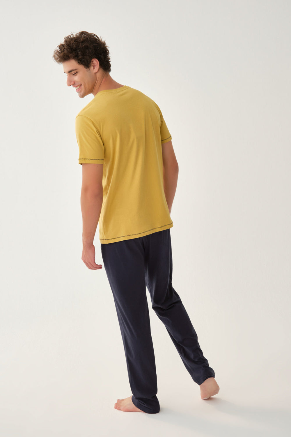 MUSTARD PYJAMA SET