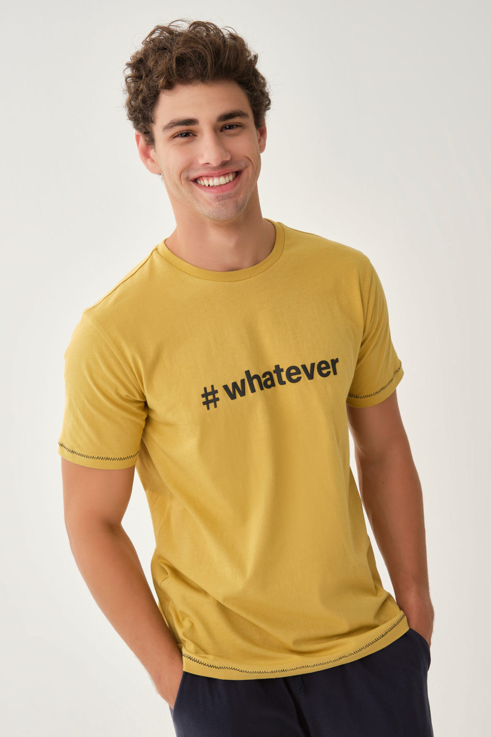 MUSTARD PYJAMA SET