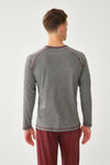 ANTHRACITE MELANGE PYJAMA SET