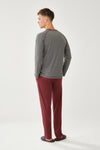 ANTHRACITE MELANGE PYJAMA SET