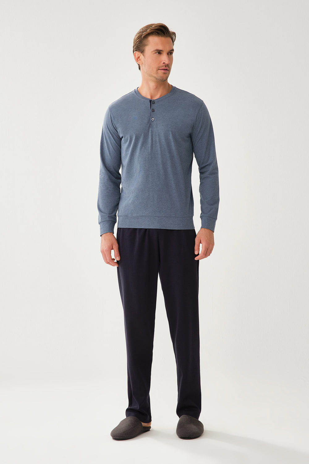 DARK BLUE PYJAMA SET