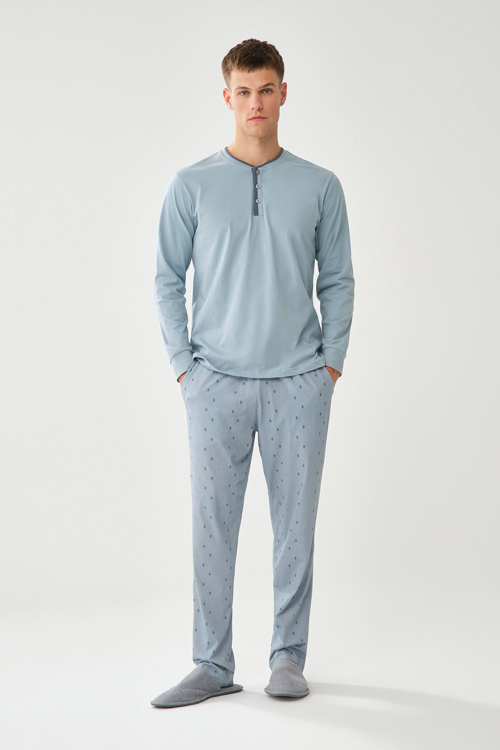 BLUE PYJAMA SET