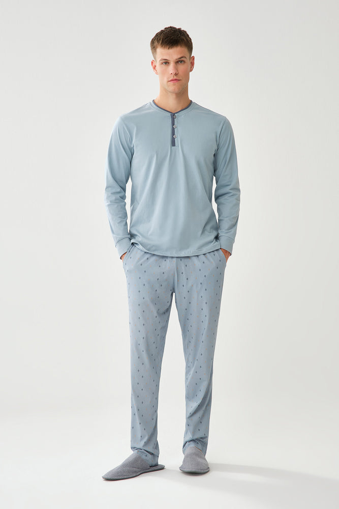 BLUE PYJAMA SET