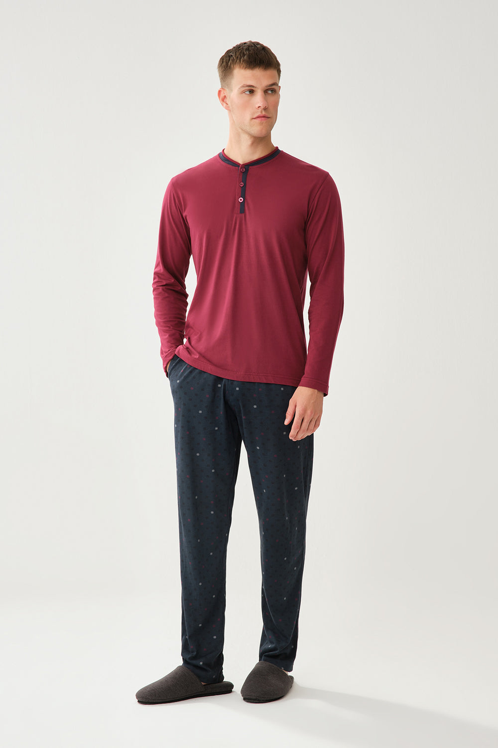 BORDEAUX PYJAMA SET