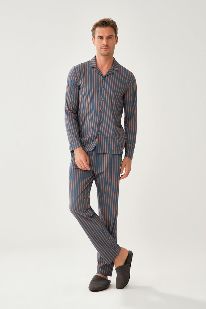 NAVY PYJAMA SET