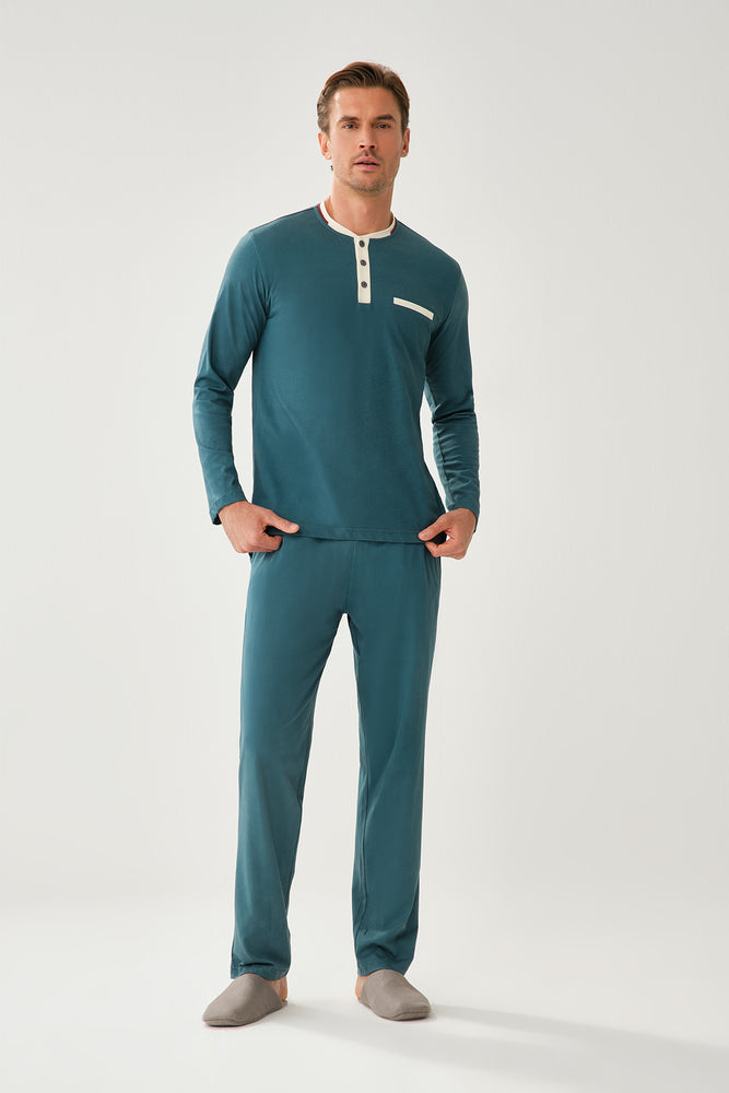 GREEN PYJAMA SET