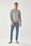 GREY MELANGE PYJAMA SET