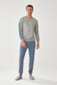 GREY MELANGE PYJAMA SET