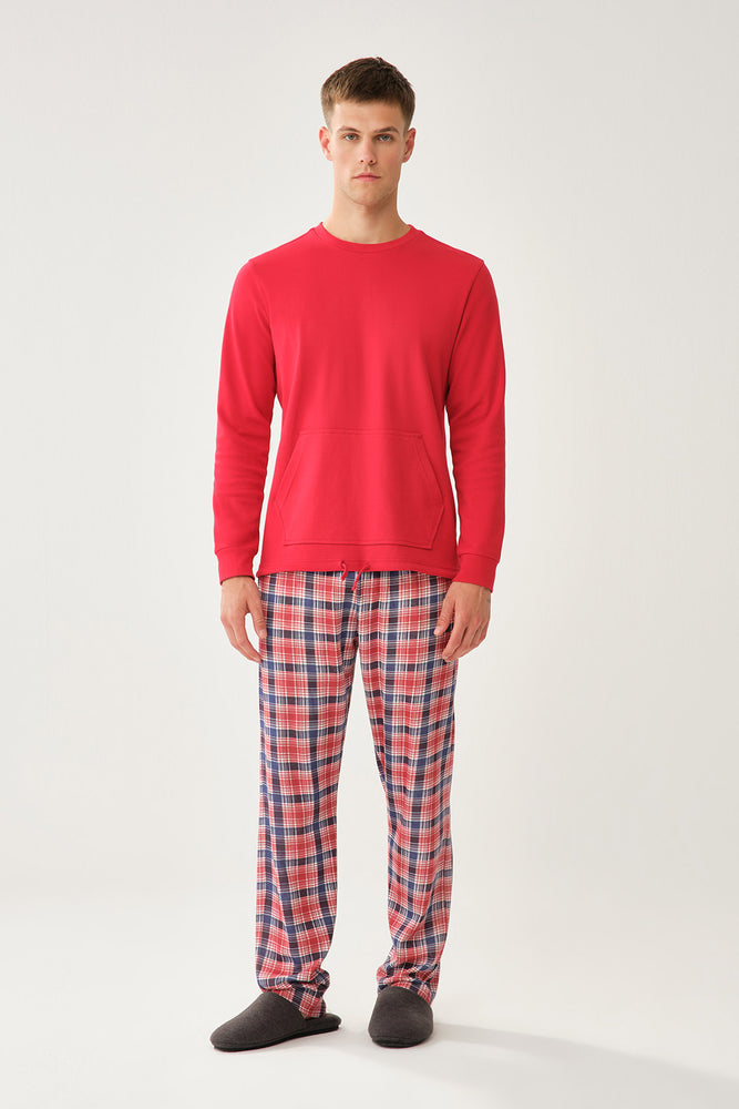 RED PYJAMA SET