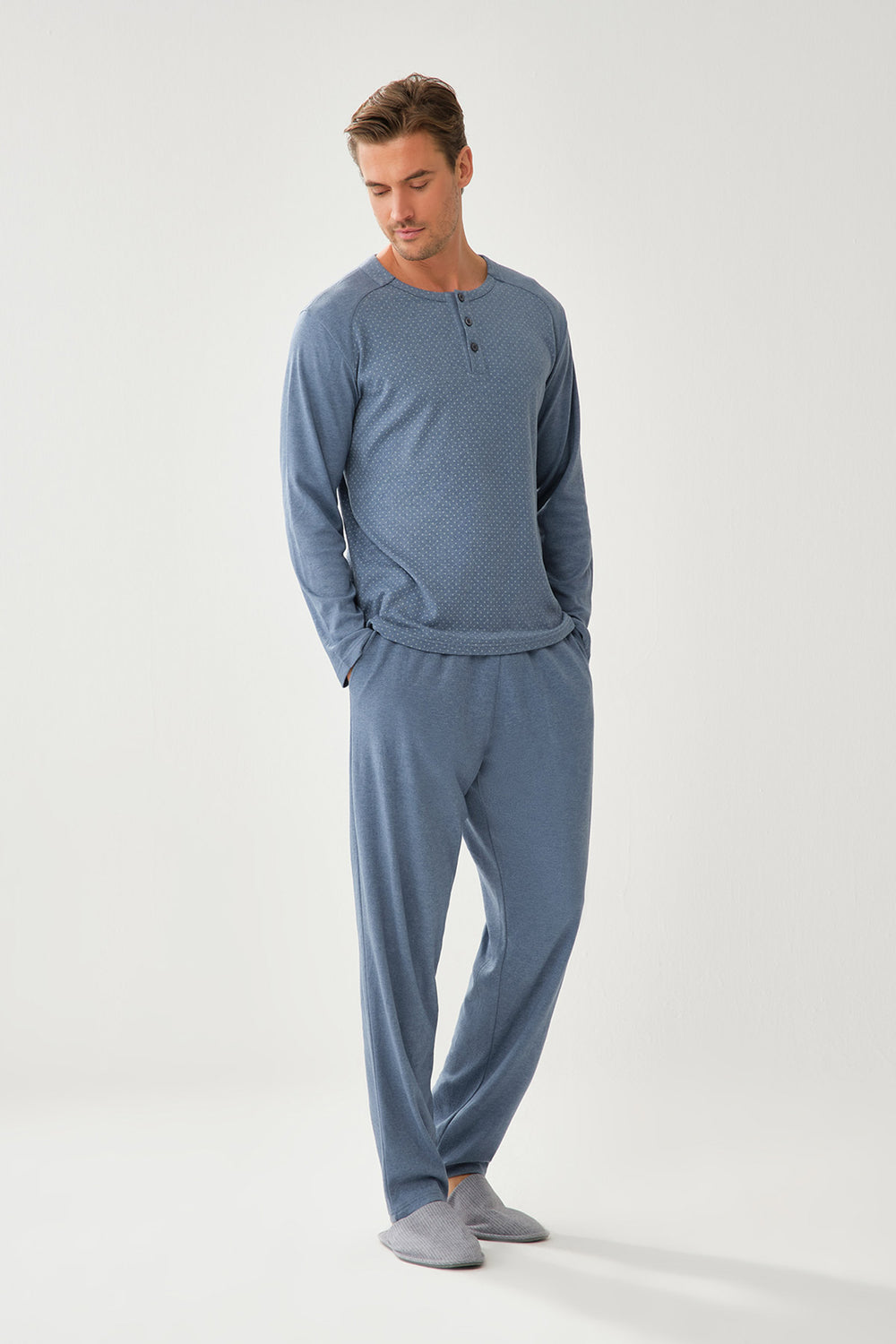 BLUE PYJAMA SET