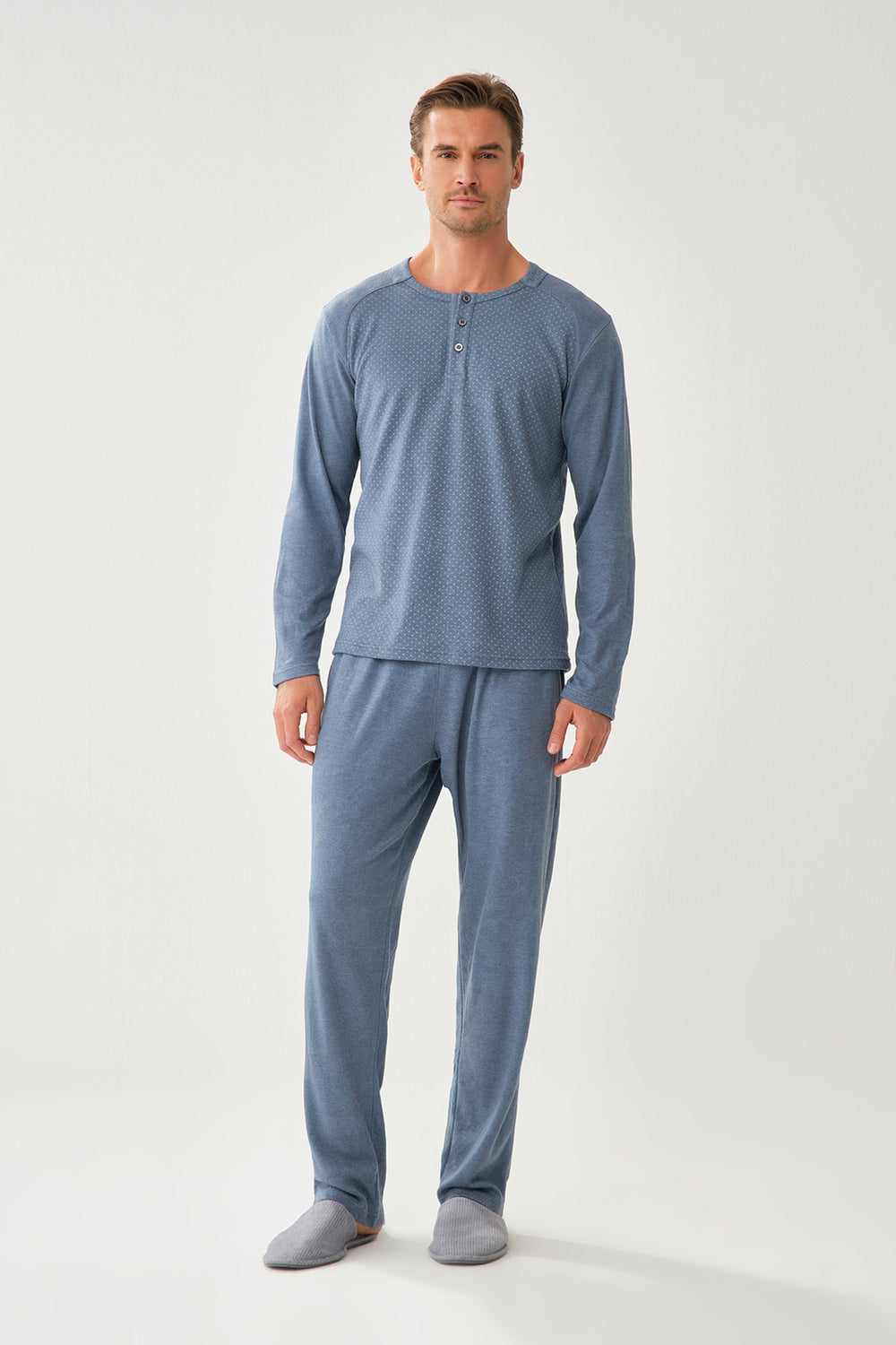 BLUE PYJAMA SET