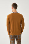BROWN PYJAMA SET