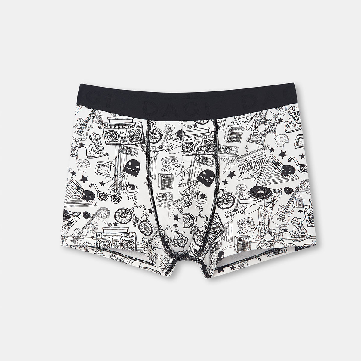 WHITE BOXER 21WM28047MA_BY | Dagi