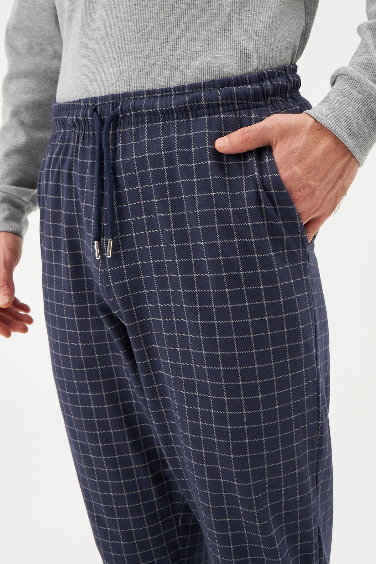NAVY PYJAMA BOTTOM