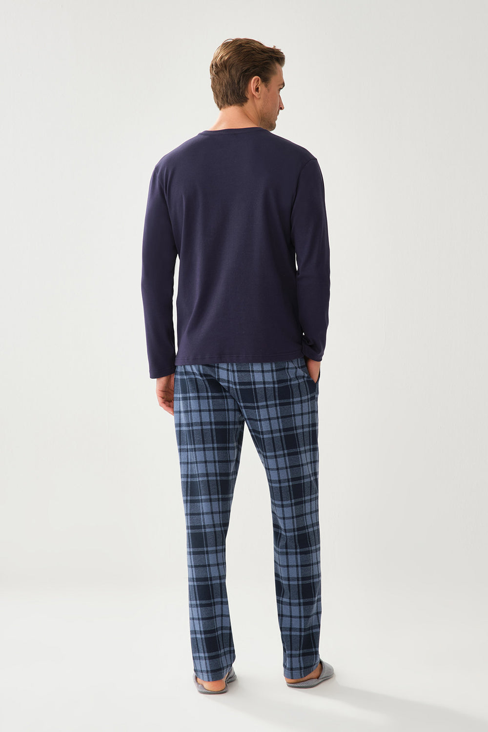 BLUE PYJAMA BOTTOM