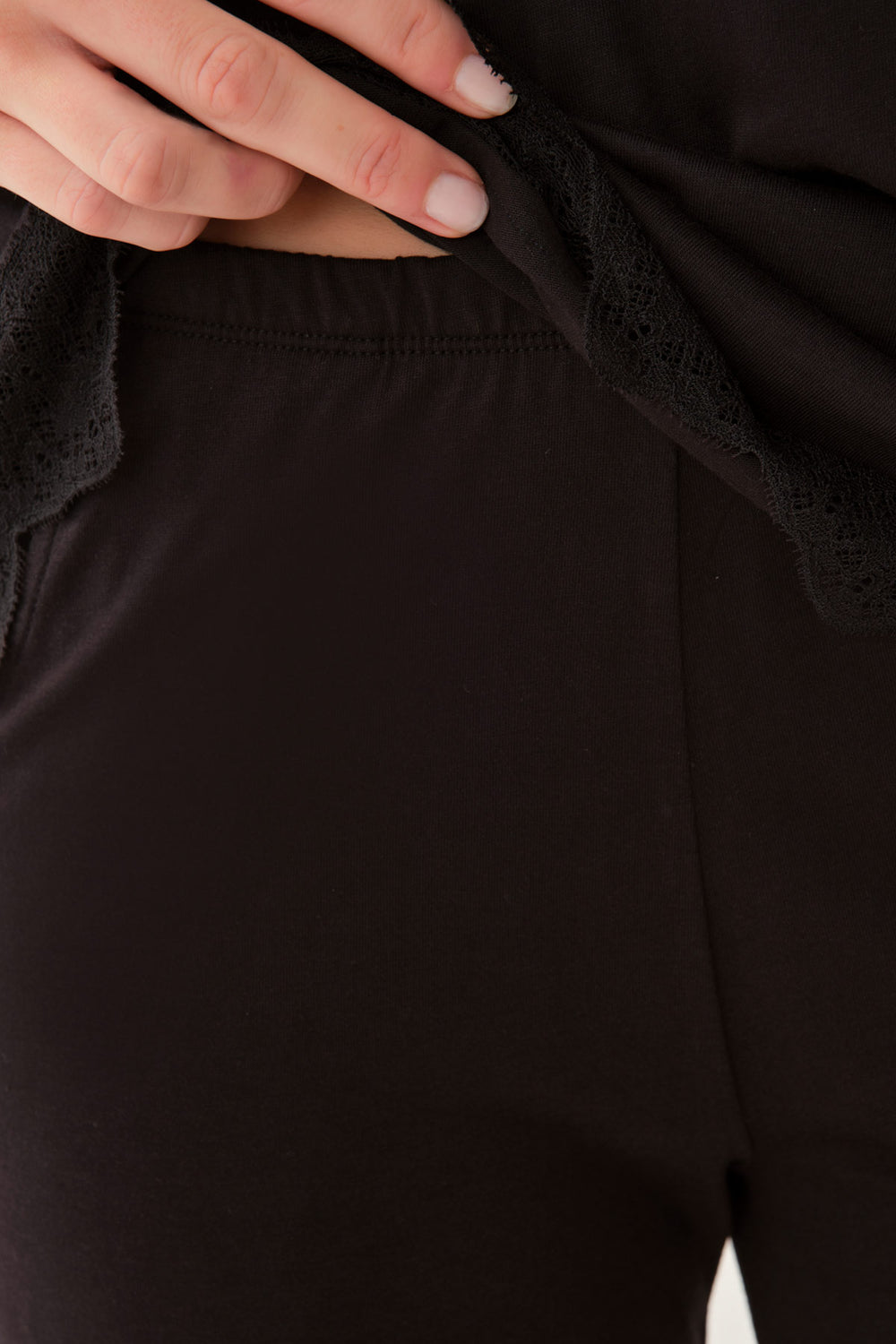BLACK PYJAMA SET