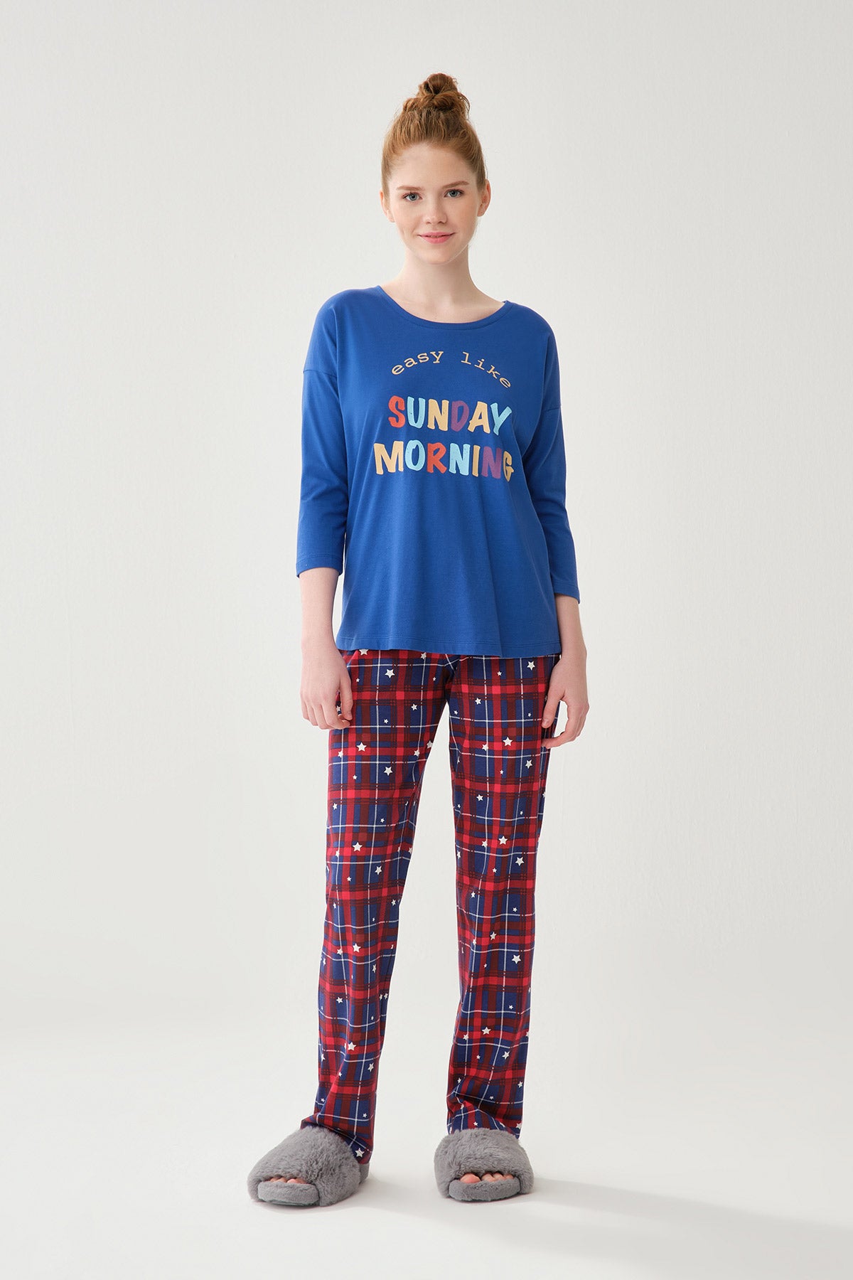 BLUE PYJAMA SET