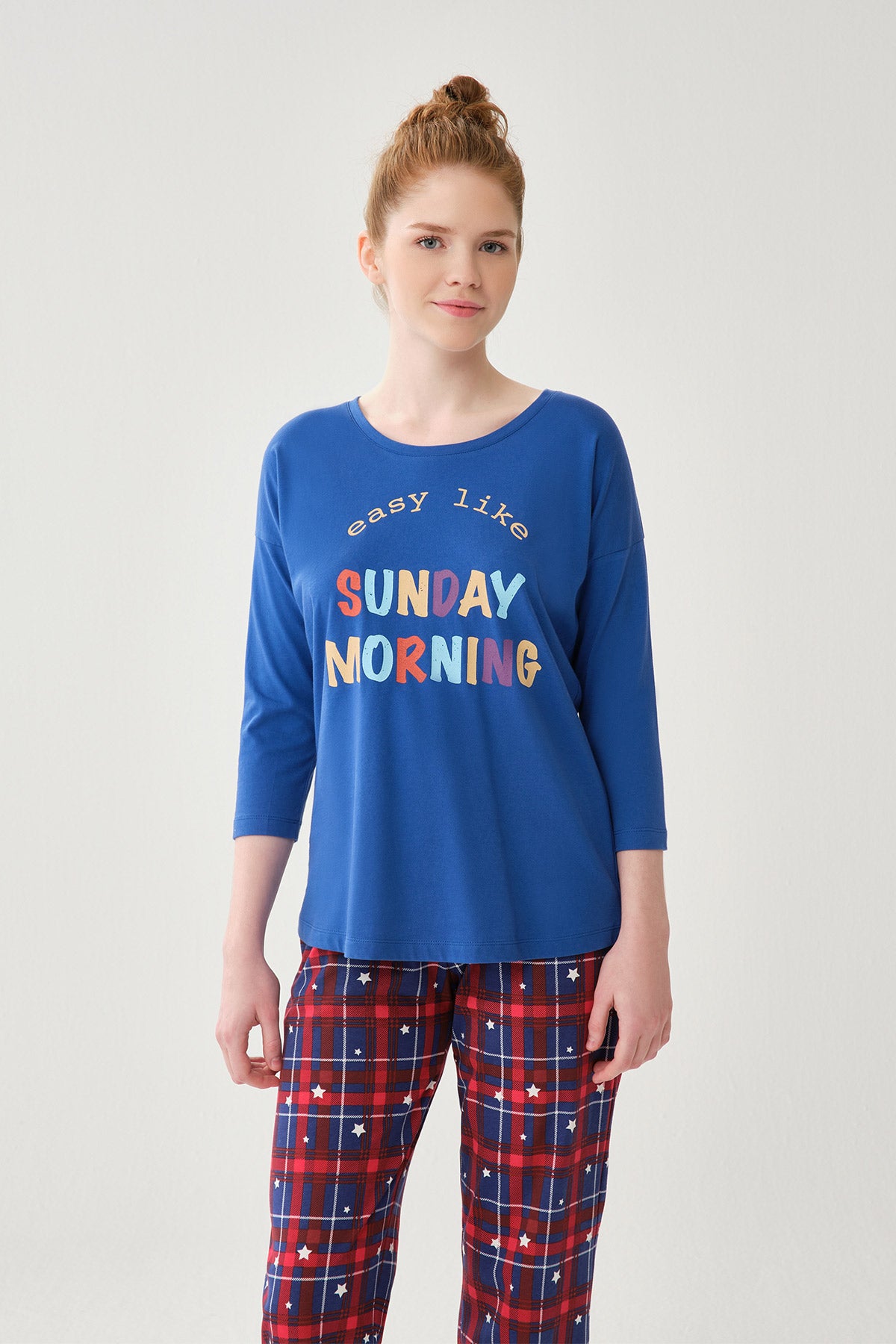 BLUE PYJAMA SET