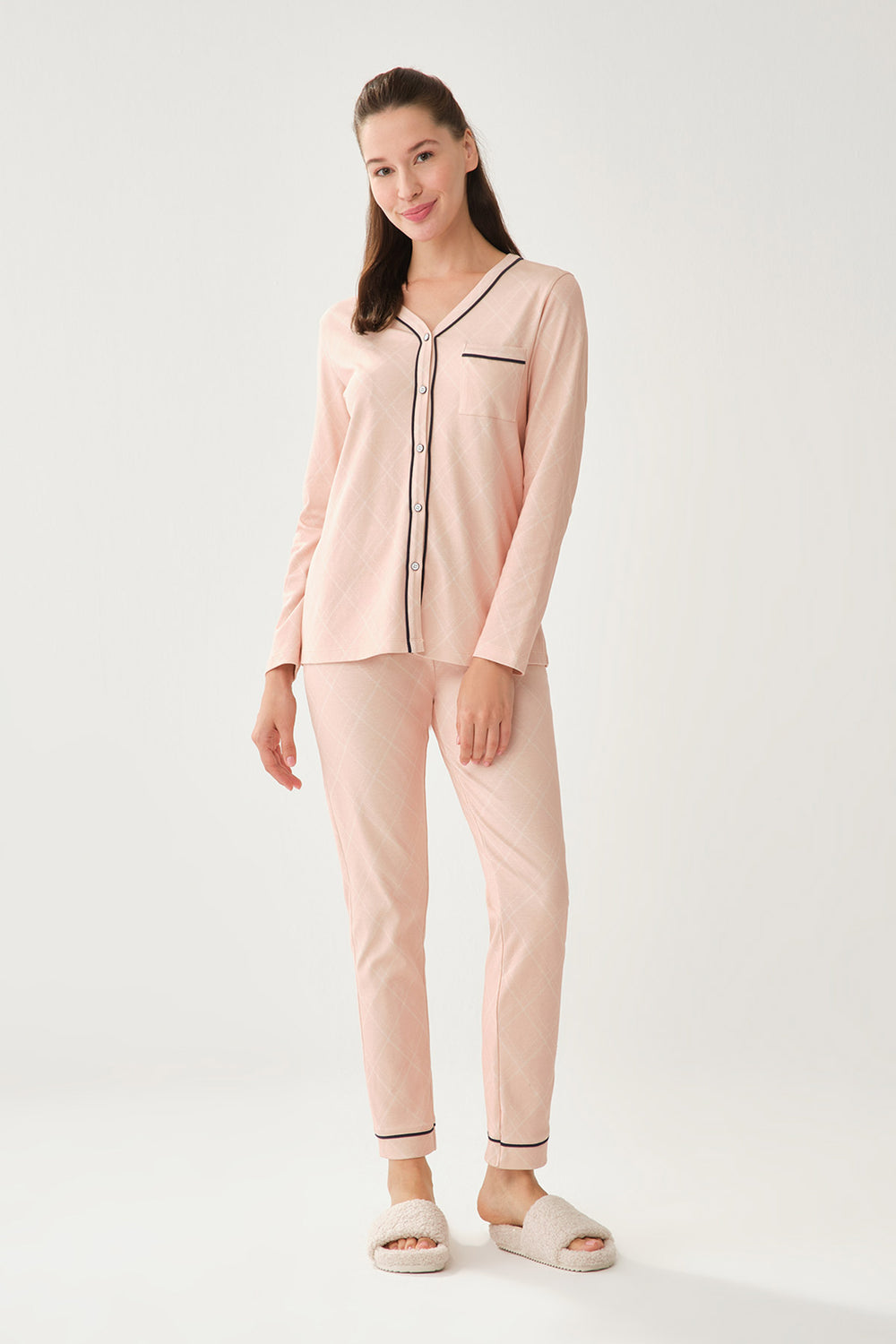 BABY PINK PYJAMA SET