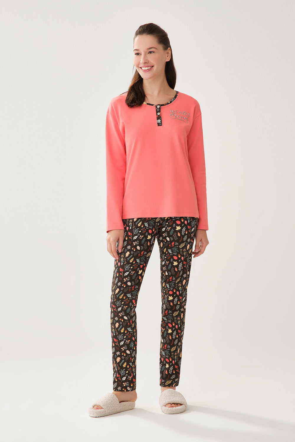 CORAL PYJAMA SET