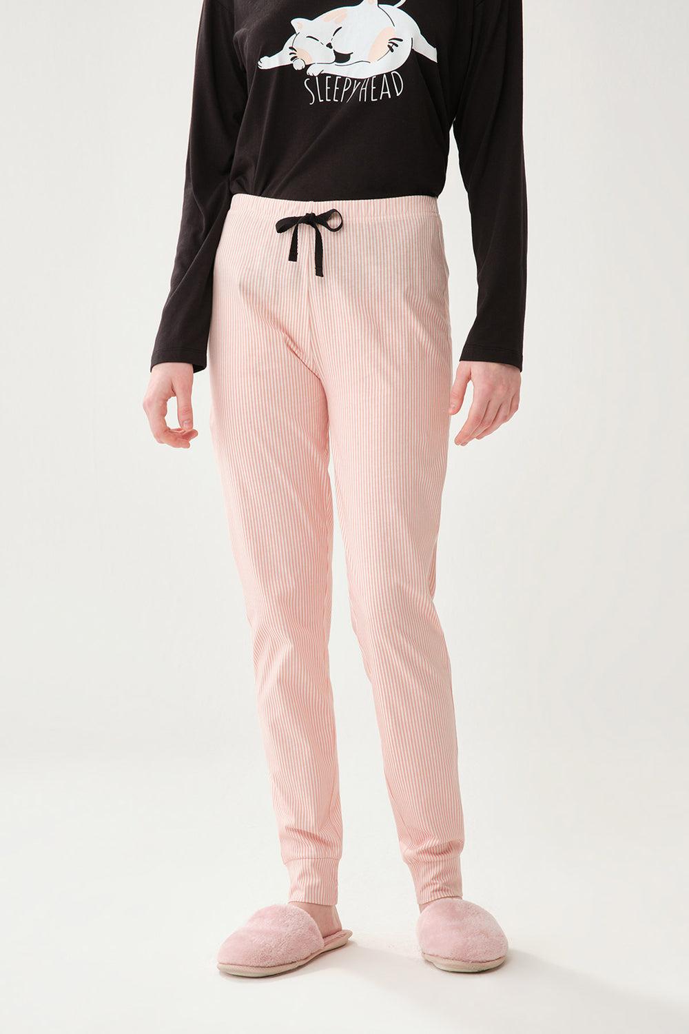 BLACK PYJAMA SET